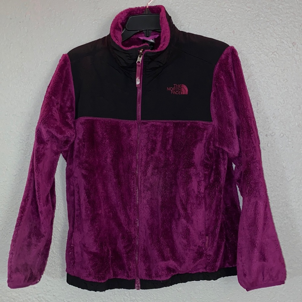 Purple North Face Zip Up